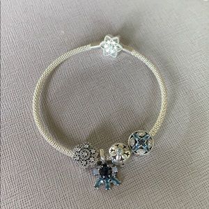 Pandora Bracelet and Charms